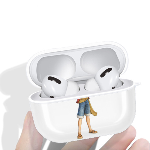 ワンピース モンキー・D・ルフィ ONE PIECE Monkey D. Luffy 【AirPods Pro用】ハードシェル保護ケース 耐衝撃・防指紋・カラビナ付き商品仕様