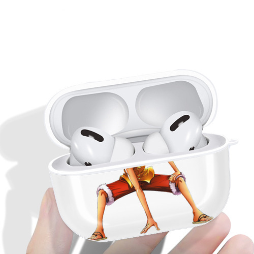 ワンピース モンキー・D・ルフィ ONE PIECE Monkey D. Luffy 【AirPods Pro用】ハードシェル保護ケース 耐衝撃・防指紋・カラビナ付き商品仕様