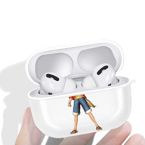 ワンピース モンキー・D・ルフィ ONE PIECE Monkey D. Luffy 【AirPods Pro用】ハードシェル保護ケース 耐衝撃・防指紋・カラビナ付き商品仕様