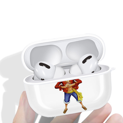 ワンピース モンキー・D・ルフィ ONE PIECE Monkey D. Luffy 【AirPods Pro用】ハードシェル保護ケース 耐衝撃・防指紋・カラビナ付き商品仕様