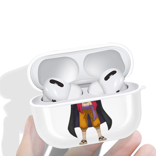 ワンピース モンキー・D・ルフィ ONE PIECE Monkey D. Luffy 【AirPods Pro用】ハードシェル保護ケース 耐衝撃・防指紋・カラビナ付き商品仕様