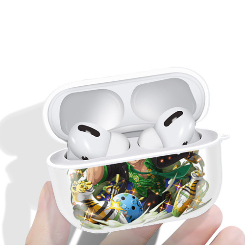 ワンピース ロロノア・ゾロ ONE PIECE Roronoa Zoro 【AirPods Pro用】ハードシェル保護ケース 耐衝撃・防指紋・カラビナ付き商品仕様