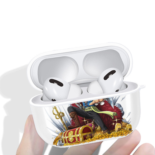 ワンピース ロロノア・ゾロ ONE PIECE Roronoa Zoro 【AirPods Pro用】ハードシェル保護ケース 耐衝撃・防指紋・カラビナ付き商品仕様