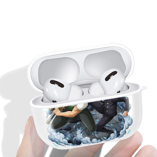 ワンピース ロロノア・ゾロ ONE PIECE Roronoa Zoro 【AirPods Pro用】ハードシェル保護ケース 耐衝撃・防指紋・カラビナ付き商品仕様