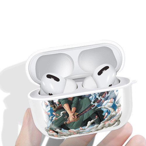 ワンピース ロロノア・ゾロ ONE PIECE Roronoa Zoro 【AirPods Pro用】ハードシェル保護ケース 耐衝撃・防指紋・カラビナ付き商品仕様