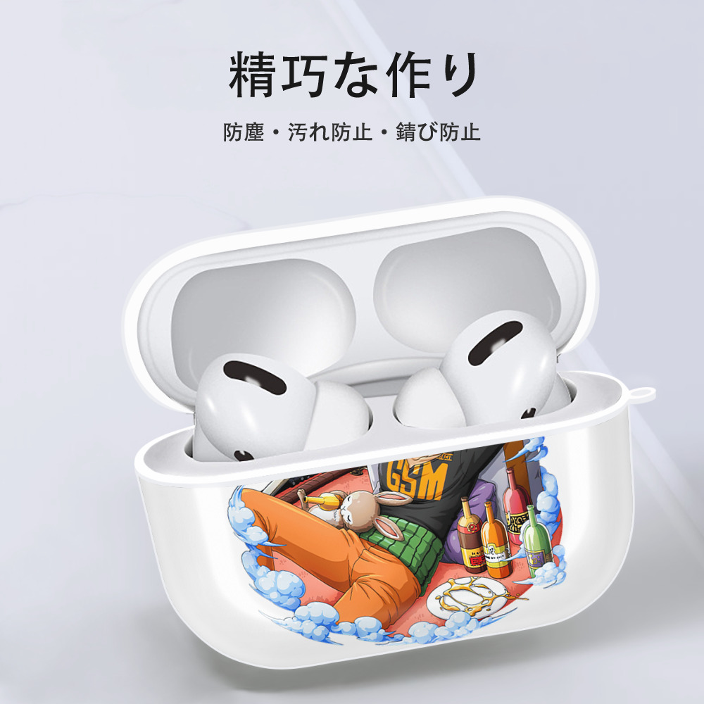ワンピース ロロノア・ゾロ ONE PIECE Roronoa Zoro 【AirPods Pro用】ハードシェル保護ケース 耐衝撃・防指紋・カラビナ付き商品仕様