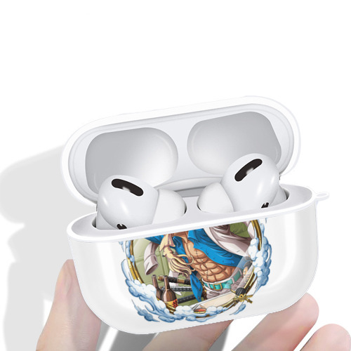 ワンピース ロロノア・ゾロ ONE PIECE Roronoa Zoro 【AirPods Pro用】ハードシェル保護ケース 耐衝撃・防指紋・カラビナ付き商品仕様
