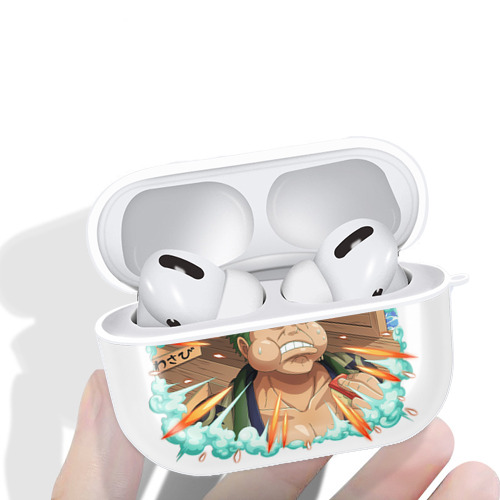 ワンピース ロロノア・ゾロ ONE PIECE Roronoa Zoro 【AirPods Pro用】ハードシェル保護ケース 耐衝撃・防指紋・カラビナ付き商品仕様