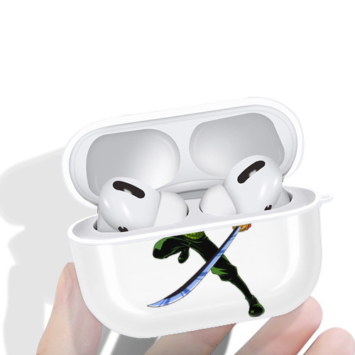 ワンピース ロロノア・ゾロ ONE PIECE Roronoa Zoro 【AirPods Pro用】ハードシェル保護ケース 耐衝撃・防指紋・カラビナ付き商品仕様