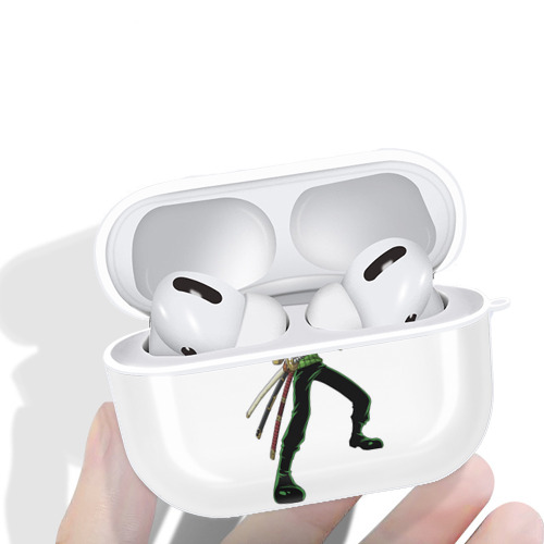ワンピース ロロノア・ゾロ ONE PIECE Roronoa Zoro 【AirPods Pro用】ハードシェル保護ケース 耐衝撃・防指紋・カラビナ付き商品仕様