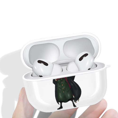 ワンピース ロロノア・ゾロ ONE PIECE Roronoa Zoro 【AirPods Pro用】ハードシェル保護ケース 耐衝撃・防指紋・カラビナ付き商品仕様