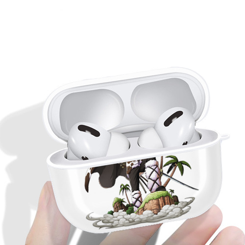ワンピース ロロノア・ゾロ ONE PIECE Roronoa Zoro 【AirPods Pro用】ハードシェル保護ケース 耐衝撃・防指紋・カラビナ付き商品仕様