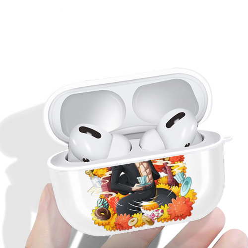 ワンピース サンジ ONE PIECE Sanji 【AirPods Pro用】ハードシェル保護ケース 耐衝撃・防指紋・カラビナ付き商品仕様
