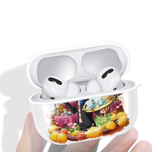 ワンピース サンジ ONE PIECE Sanji 【AirPods Pro用】ハードシェル保護ケース 耐衝撃・防指紋・カラビナ付き商品仕様