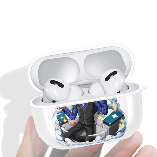 ワンピース サンジ ONE PIECE Sanji 【AirPods Pro用】ハードシェル保護ケース 耐衝撃・防指紋・カラビナ付き商品仕様