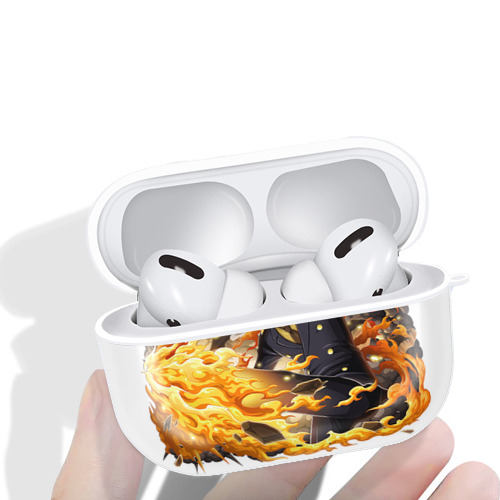 ワンピース サンジ ONE PIECE Sanji 【AirPods Pro用】ハードシェル保護ケース 耐衝撃・防指紋・カラビナ付き商品仕様