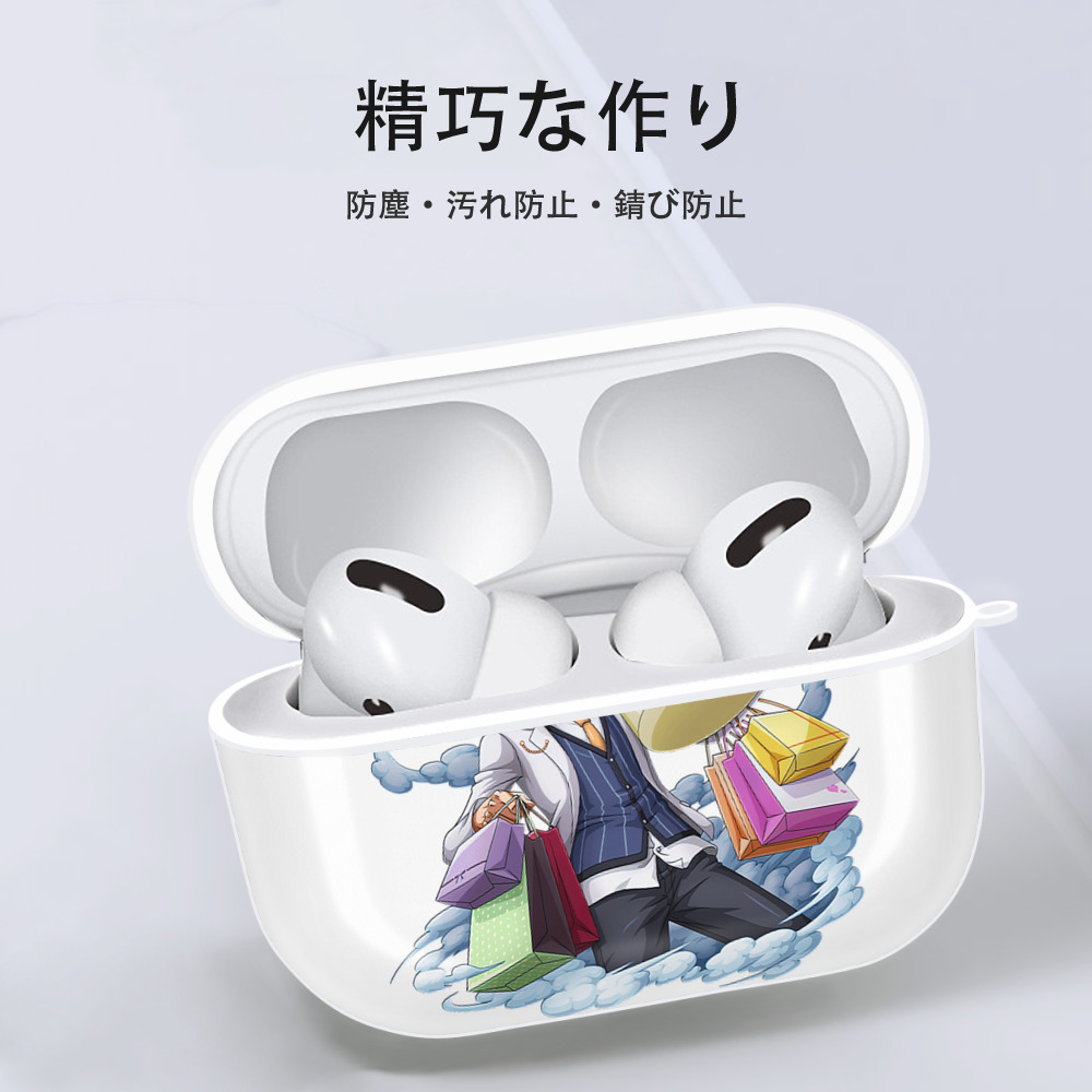 ワンピース サンジ ONE PIECE Sanji 【AirPods Pro用】ハードシェル保護ケース 耐衝撃・防指紋・カラビナ付き商品仕様