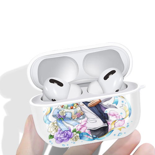 ワンピース サンジ ONE PIECE Sanji 【AirPods Pro用】ハードシェル保護ケース 耐衝撃・防指紋・カラビナ付き商品仕様