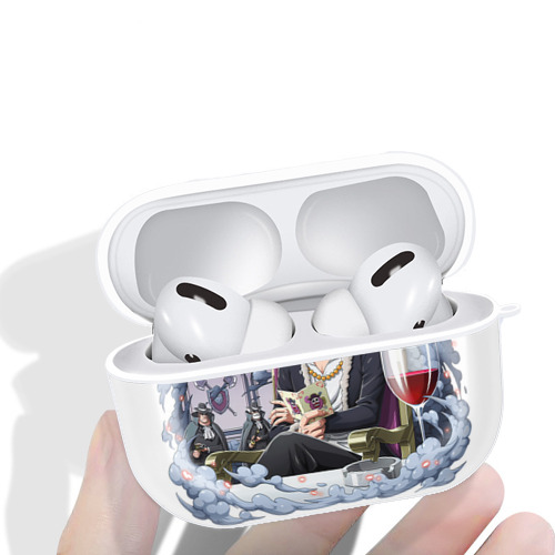 ワンピース サンジ ONE PIECE Sanji 【AirPods Pro用】ハードシェル保護ケース 耐衝撃・防指紋・カラビナ付き商品仕様