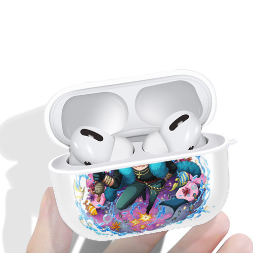 ワンピース サンジ ONE PIECE Sanji 【AirPods Pro用】ハードシェル保護ケース 耐衝撃・防指紋・カラビナ付き商品仕様