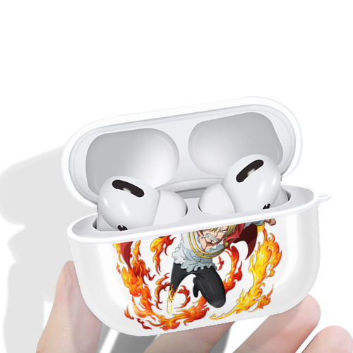 ワンピース サンジ ONE PIECE Sanji 【AirPods Pro用】ハードシェル保護ケース 耐衝撃・防指紋・カラビナ付き商品仕様