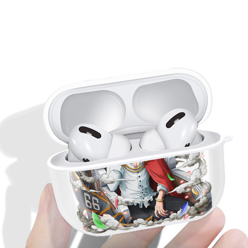 ワンピース サンジ ONE PIECE Sanji 【AirPods Pro用】ハードシェル保護ケース 耐衝撃・防指紋・カラビナ付き商品仕様