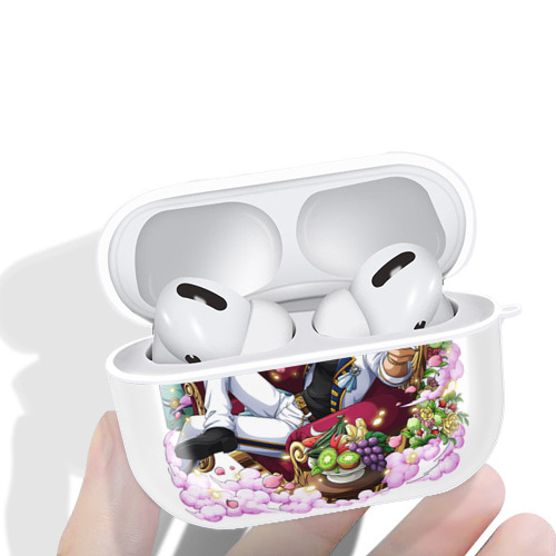 ワンピース サンジ ONE PIECE Sanji 【AirPods Pro用】ハードシェル保護ケース 耐衝撃・防指紋・カラビナ付き商品仕様