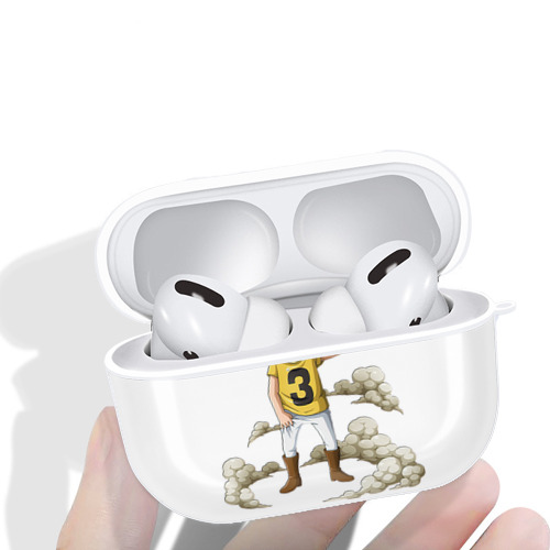 ワンピース サンジ ONE PIECE Sanji 【AirPods Pro用】ハードシェル保護ケース 耐衝撃・防指紋・カラビナ付き商品仕様