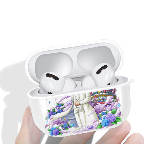 ワンピース サンジ ONE PIECE Sanji 【AirPods Pro用】ハードシェル保護ケース 耐衝撃・防指紋・カラビナ付き商品仕様