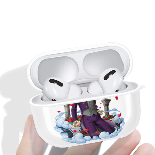 ワンピース サンジ ONE PIECE Sanji 【AirPods Pro用】ハードシェル保護ケース 耐衝撃・防指紋・カラビナ付き商品仕様
