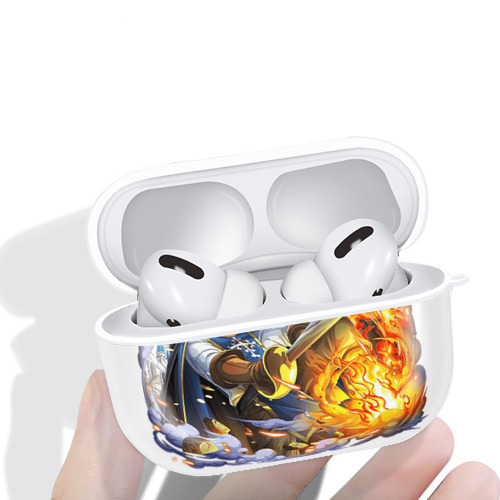 ワンピース サンジ ONE PIECE Sanji 【AirPods Pro用】ハードシェル保護ケース 耐衝撃・防指紋・カラビナ付き商品仕様