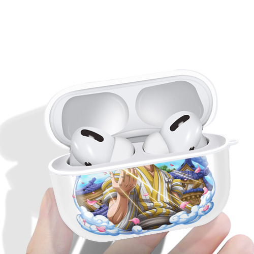 ワンピース サンジ ONE PIECE Sanji 【AirPods Pro用】ハードシェル保護ケース 耐衝撃・防指紋・カラビナ付き商品仕様