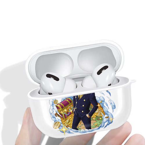 ワンピース サンジ ONE PIECE Sanji 【AirPods Pro用】ハードシェル保護ケース 耐衝撃・防指紋・カラビナ付き商品仕様