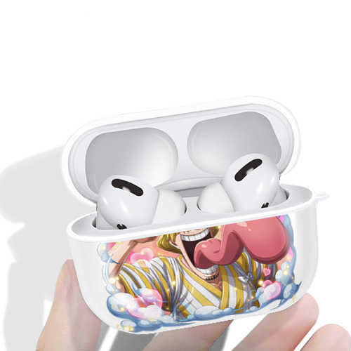 ワンピース サンジ ONE PIECE Sanji 【AirPods Pro用】ハードシェル保護ケース 耐衝撃・防指紋・カラビナ付き商品仕様