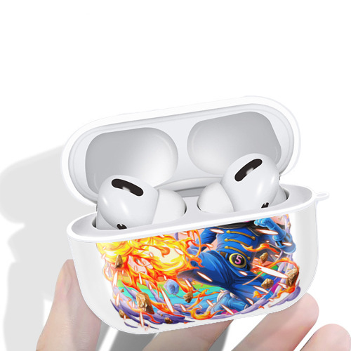 ワンピース サンジ ONE PIECE Sanji 【AirPods Pro用】ハードシェル保護ケース 耐衝撃・防指紋・カラビナ付き商品仕様