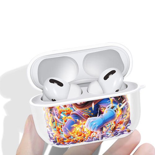 ワンピース サンジ ONE PIECE Sanji 【AirPods Pro用】ハードシェル保護ケース 耐衝撃・防指紋・カラビナ付き商品仕様