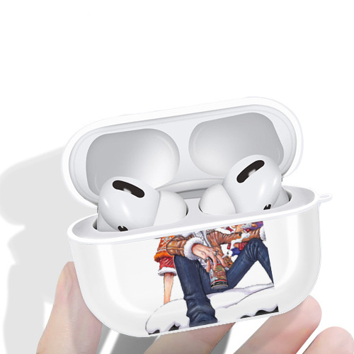 ワンピース サンジ ONE PIECE Sanji 【AirPods Pro用】ハードシェル保護ケース 耐衝撃・防指紋・カラビナ付き商品仕様