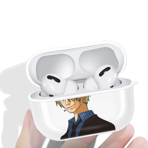 ワンピース サンジ ONE PIECE Sanji 【AirPods Pro用】ハードシェル保護ケース 耐衝撃・防指紋・カラビナ付き商品仕様