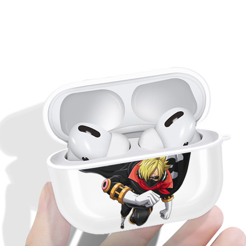 ワンピース サンジ ONE PIECE Sanji 【AirPods Pro用】ハードシェル保護ケース 耐衝撃・防指紋・カラビナ付き商品仕様