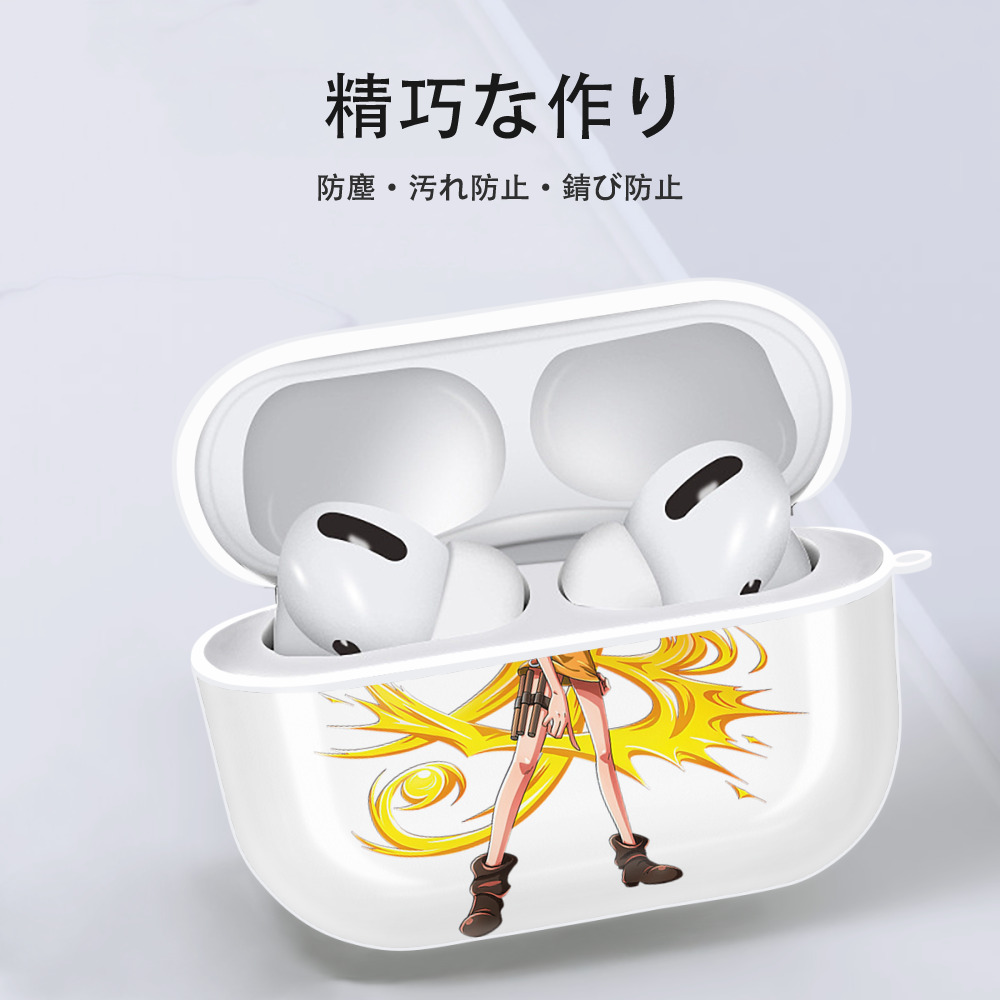 ワンピース ナミ ONE PIECE Nami 【AirPods Pro用】ハードシェル保護ケース 耐衝撃・防指紋・カラビナ付き商品仕様