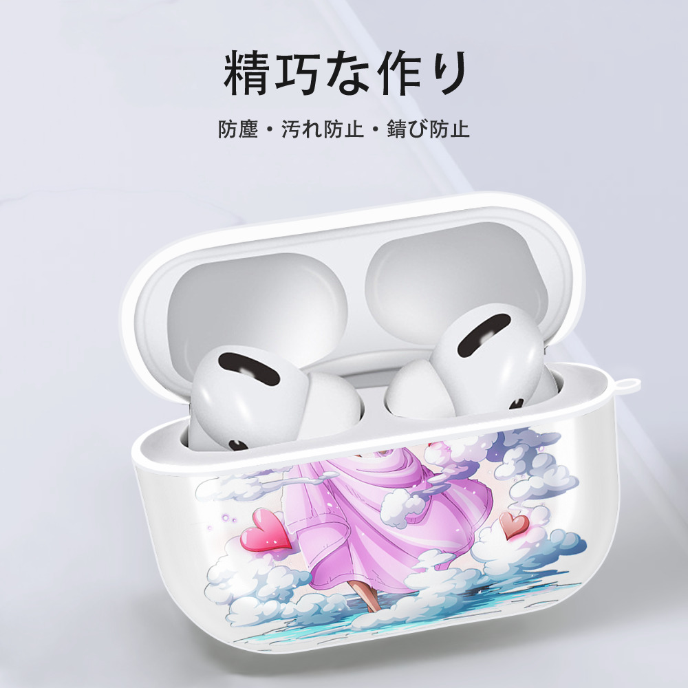 ワンピース ナミ ONE PIECE Nami 【AirPods Pro用】ハードシェル保護ケース 耐衝撃・防指紋・カラビナ付き商品仕様