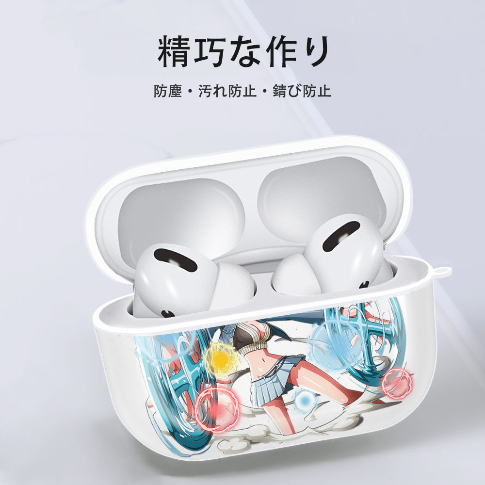 ワンピース ナミ ONE PIECE Nami 【AirPods Pro用】ハードシェル保護ケース 耐衝撃・防指紋・カラビナ付き商品仕様