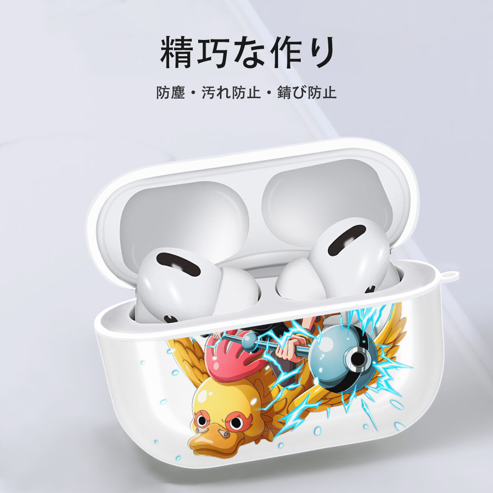 ワンピース ナミ ONE PIECE Nami 【AirPods Pro用】ハードシェル保護ケース 耐衝撃・防指紋・カラビナ付き商品仕様