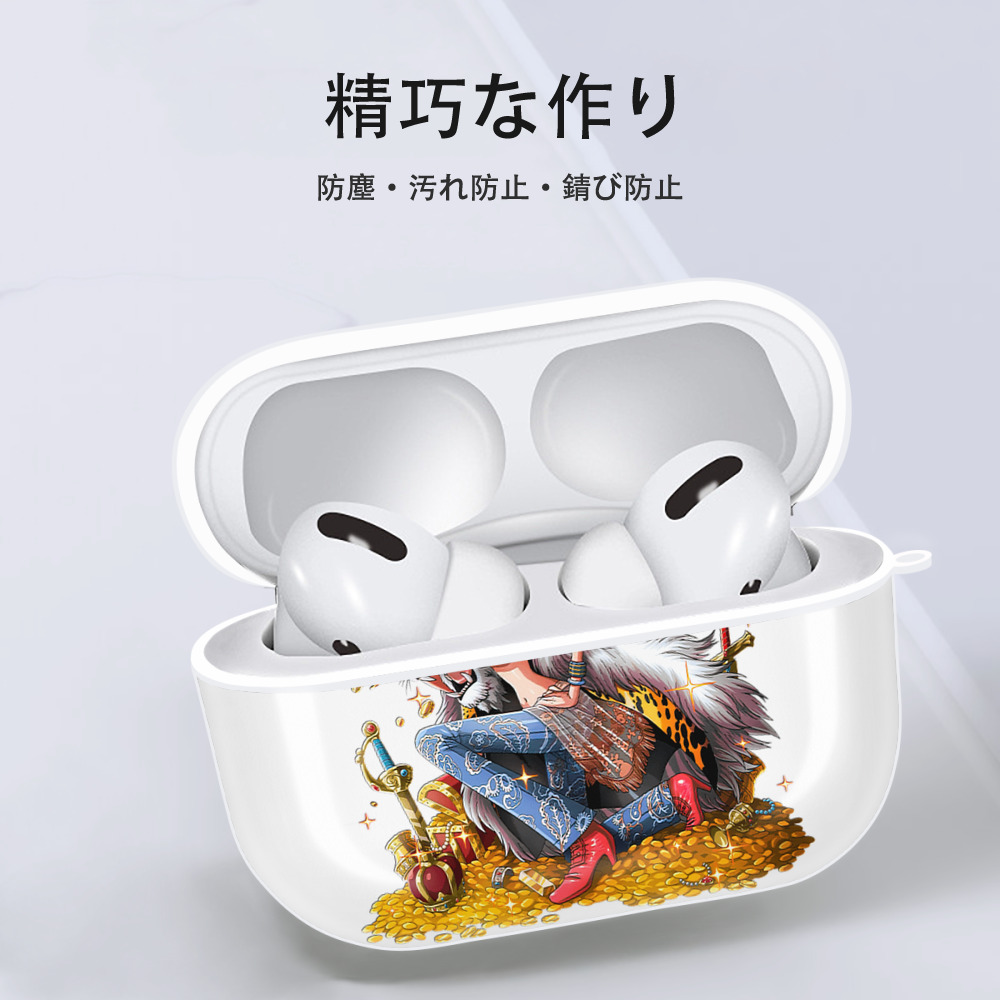 ワンピース ナミ ONE PIECE Nami 【AirPods Pro用】ハードシェル保護ケース 耐衝撃・防指紋・カラビナ付き商品仕様
