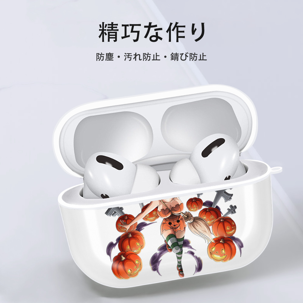 ワンピース ナミ ONE PIECE Nami 【AirPods Pro用】ハードシェル保護ケース 耐衝撃・防指紋・カラビナ付き商品仕様