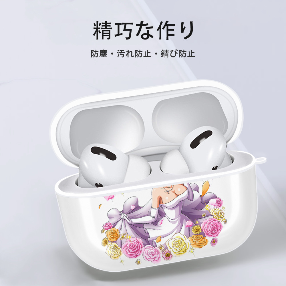 ワンピース ナミ ONE PIECE Nami 【AirPods Pro用】ハードシェル保護ケース 耐衝撃・防指紋・カラビナ付き商品仕様