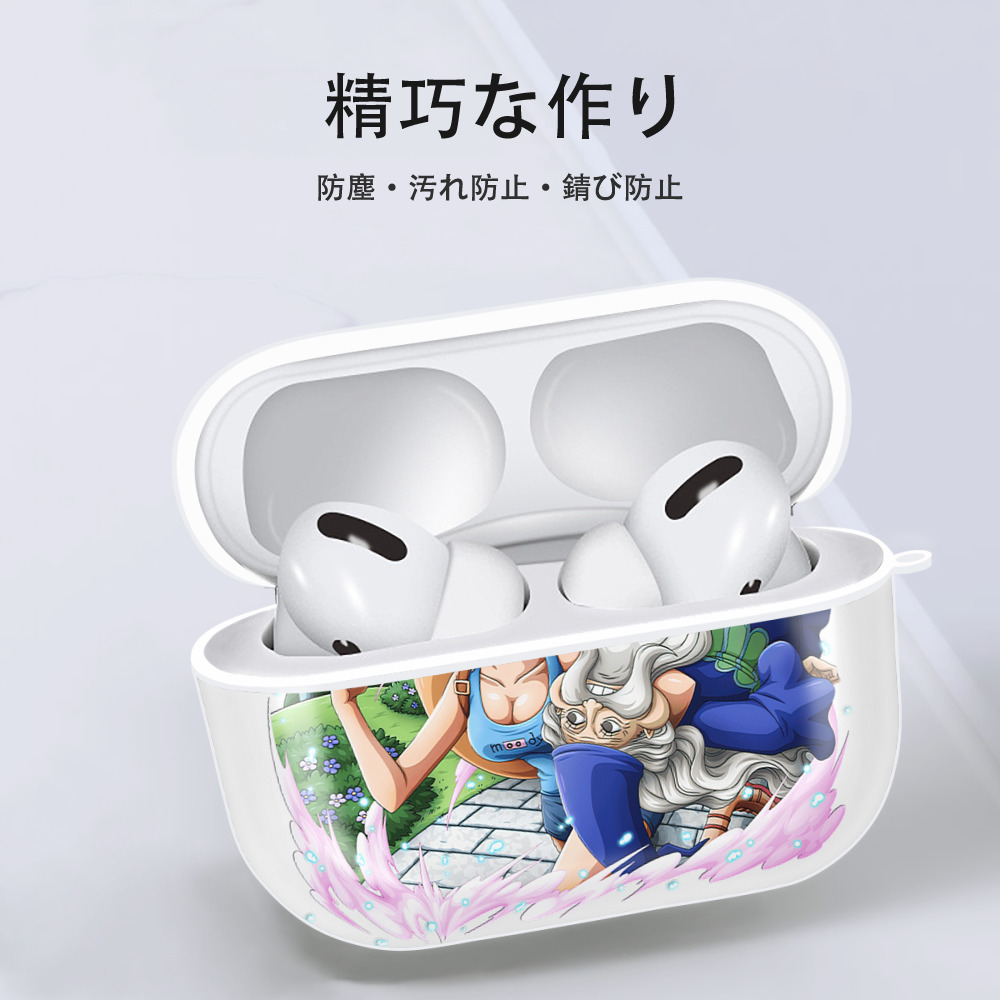 ワンピース ナミ ONE PIECE Nami 【AirPods Pro用】ハードシェル保護ケース 耐衝撃・防指紋・カラビナ付き商品仕様