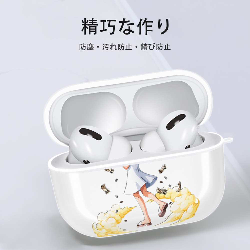 ワンピース ナミ ONE PIECE Nami 【AirPods Pro用】ハードシェル保護ケース 耐衝撃・防指紋・カラビナ付き商品仕様