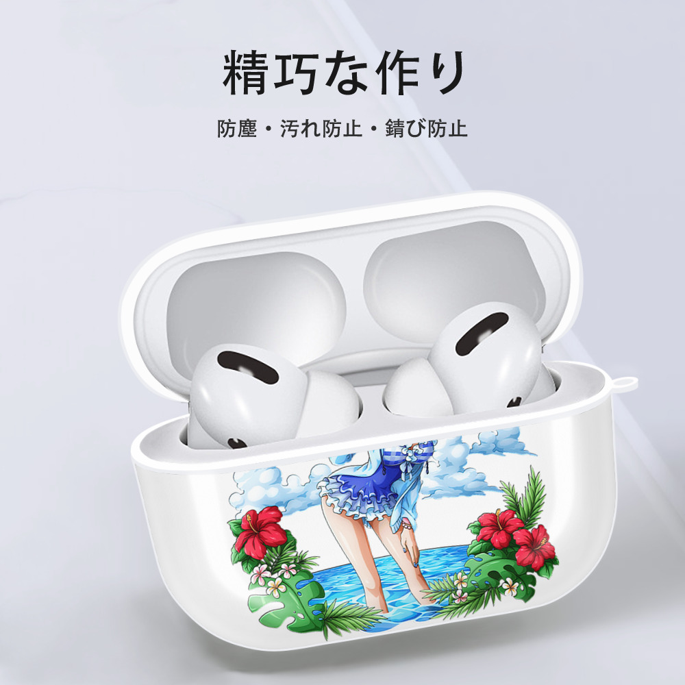ワンピース ナミ ONE PIECE Nami 【AirPods Pro用】ハードシェル保護ケース 耐衝撃・防指紋・カラビナ付き商品仕様