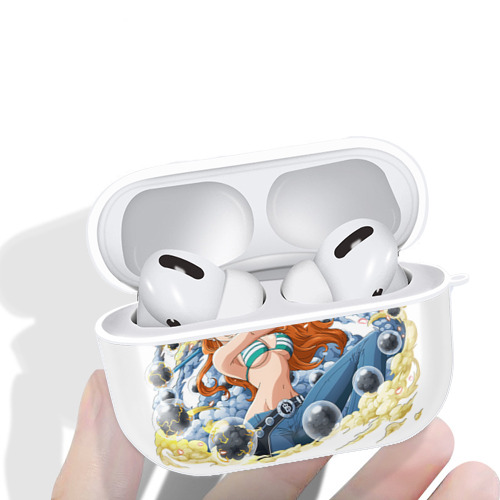 ワンピース ナミ ONE PIECE Nami 【AirPods Pro用】ハードシェル保護ケース 耐衝撃・防指紋・カラビナ付き商品仕様